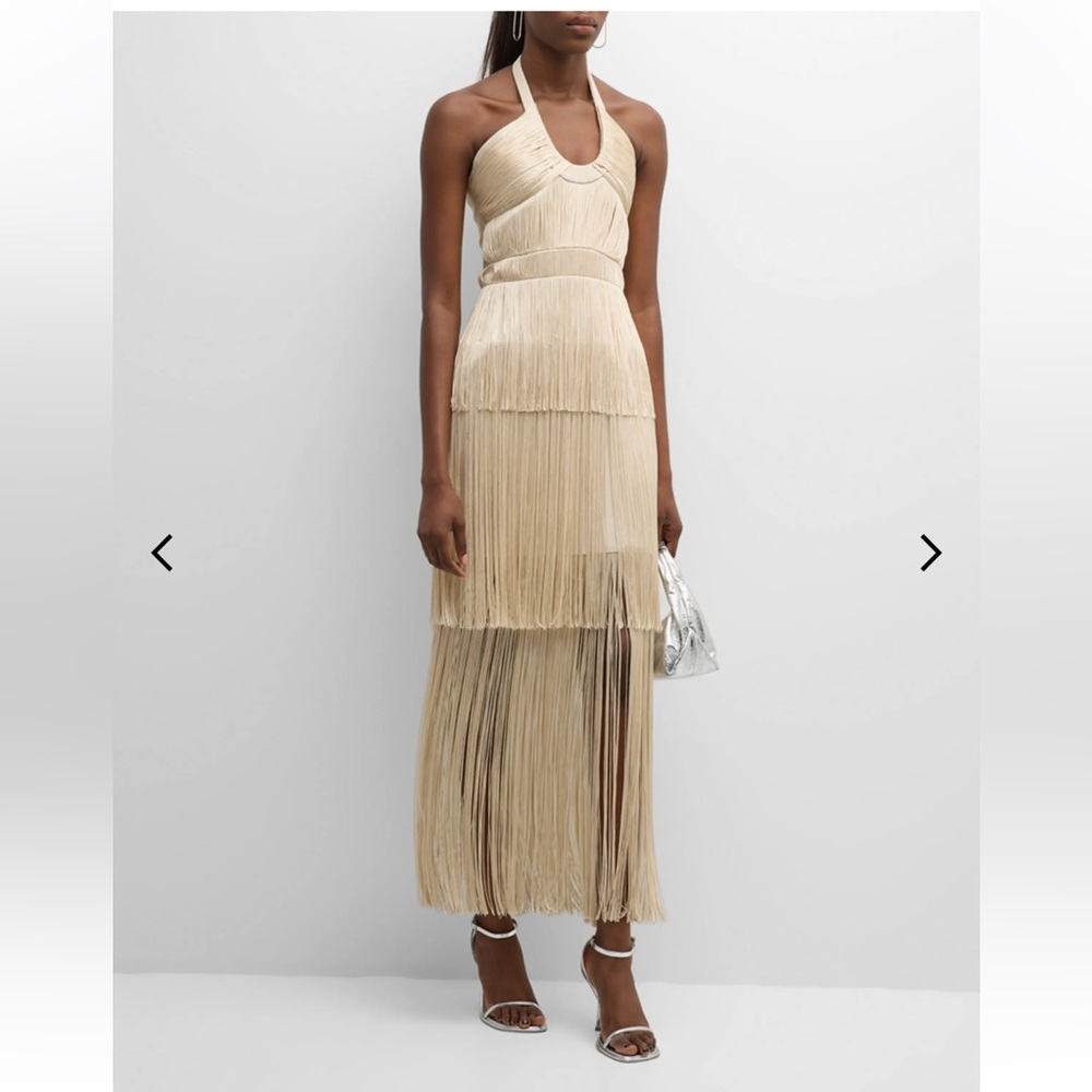 Simkhai Baldwin fringe dress size 4 BNWT